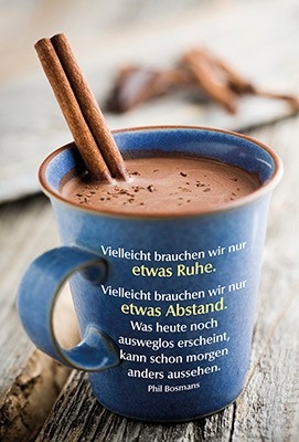 Faltkarte: Vielleicht brauchen wir nur Ruhe - Gute Besserung
