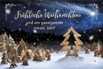 Postkarten: Fröhliche Weihnachten, 12 Stück