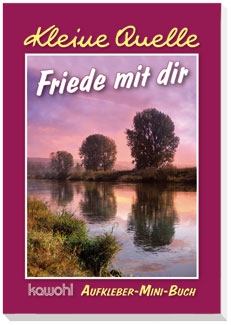 Aufkleber-Mini-Buch Friede mit dir