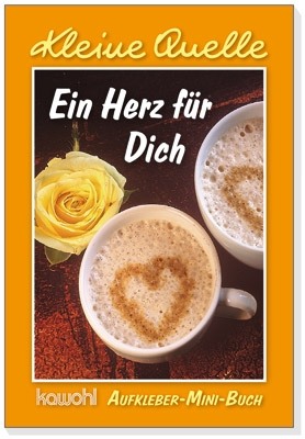 Aufkleber-Mini-Buch Ein Herz für dich