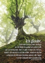 Poster: Ich glaube, dass uns Gott - A3
