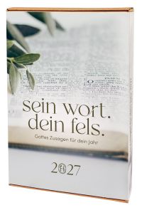 Sein Wort. Dein Fels. 2027 - Postkartenkalender