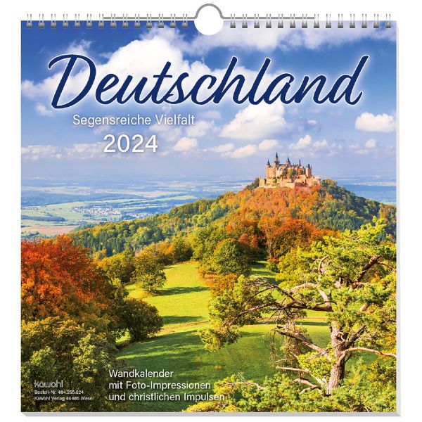 Deutschland 2024 - Wandkalender