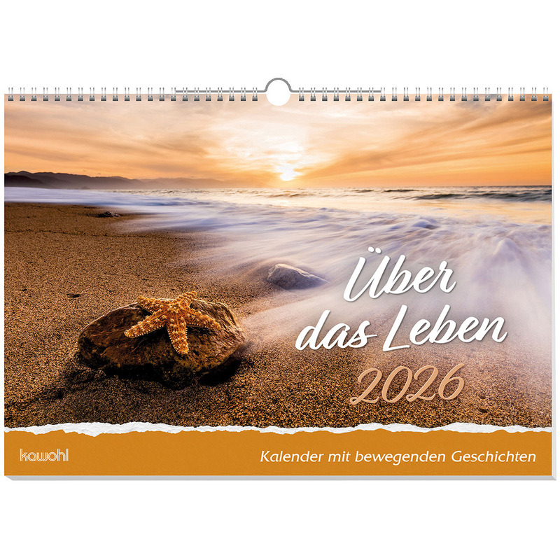 Über das Leben 2026 - Wandkalender