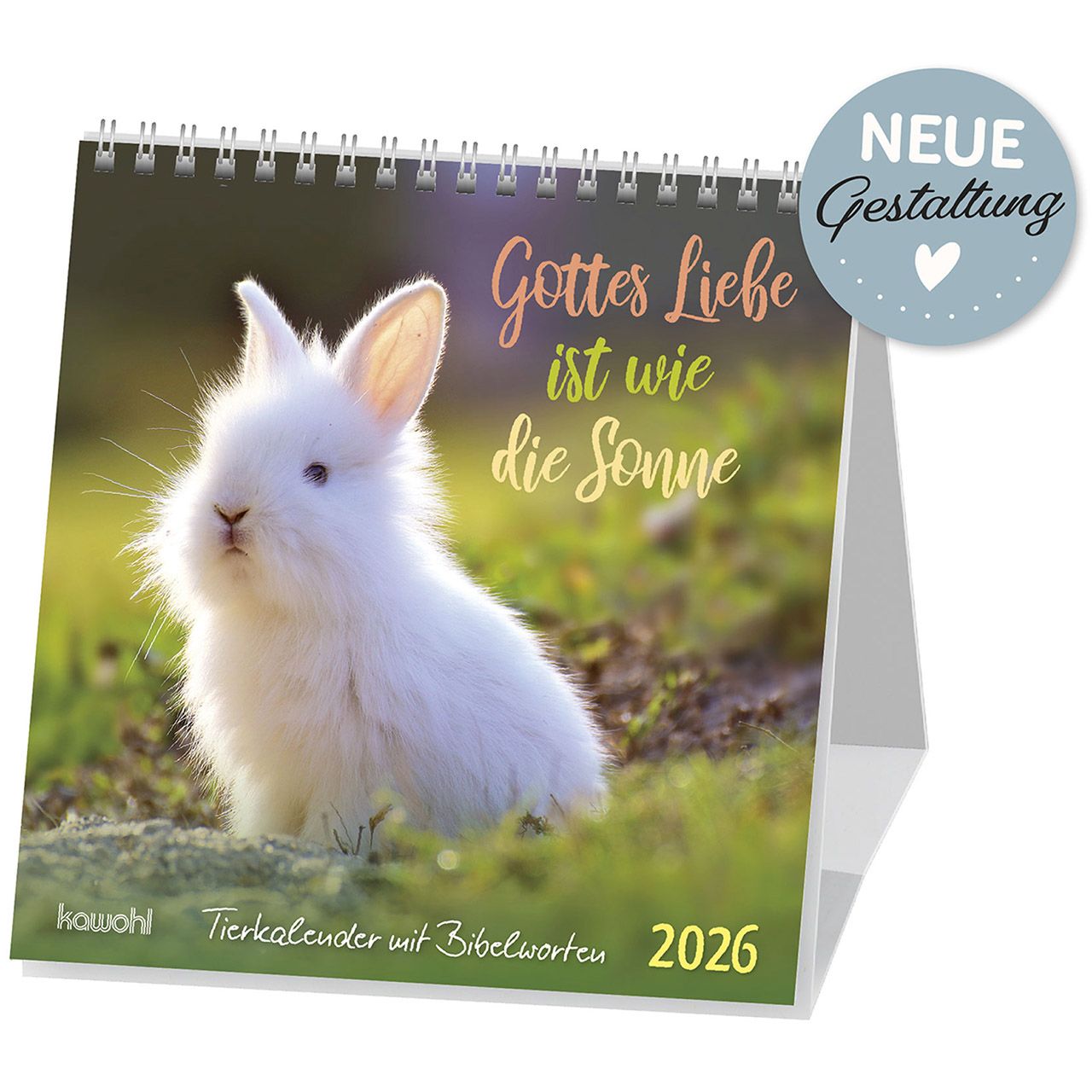 Gottes Liebe ist wie die Sonne 2026 - Postkartenkalender