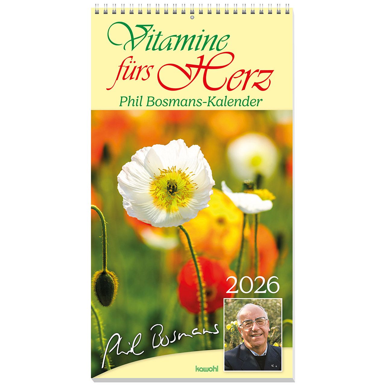 Vitamine fürs Herz 2026 - Wandkalender