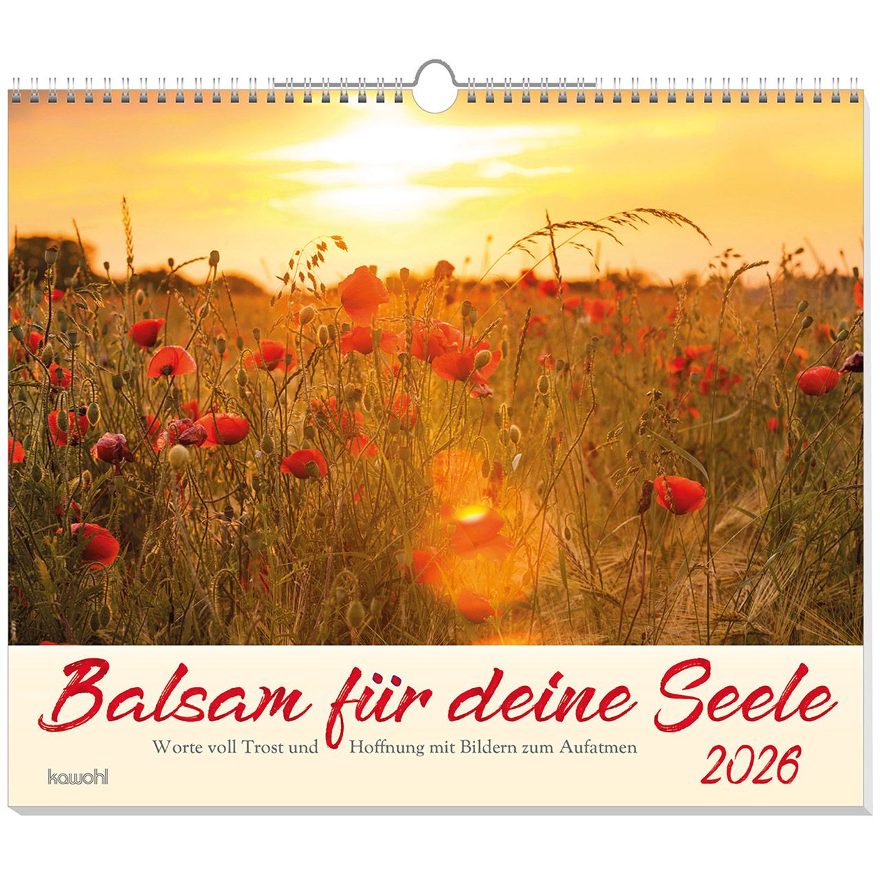 Balsam für deine Seele 2026 - Wandkalender