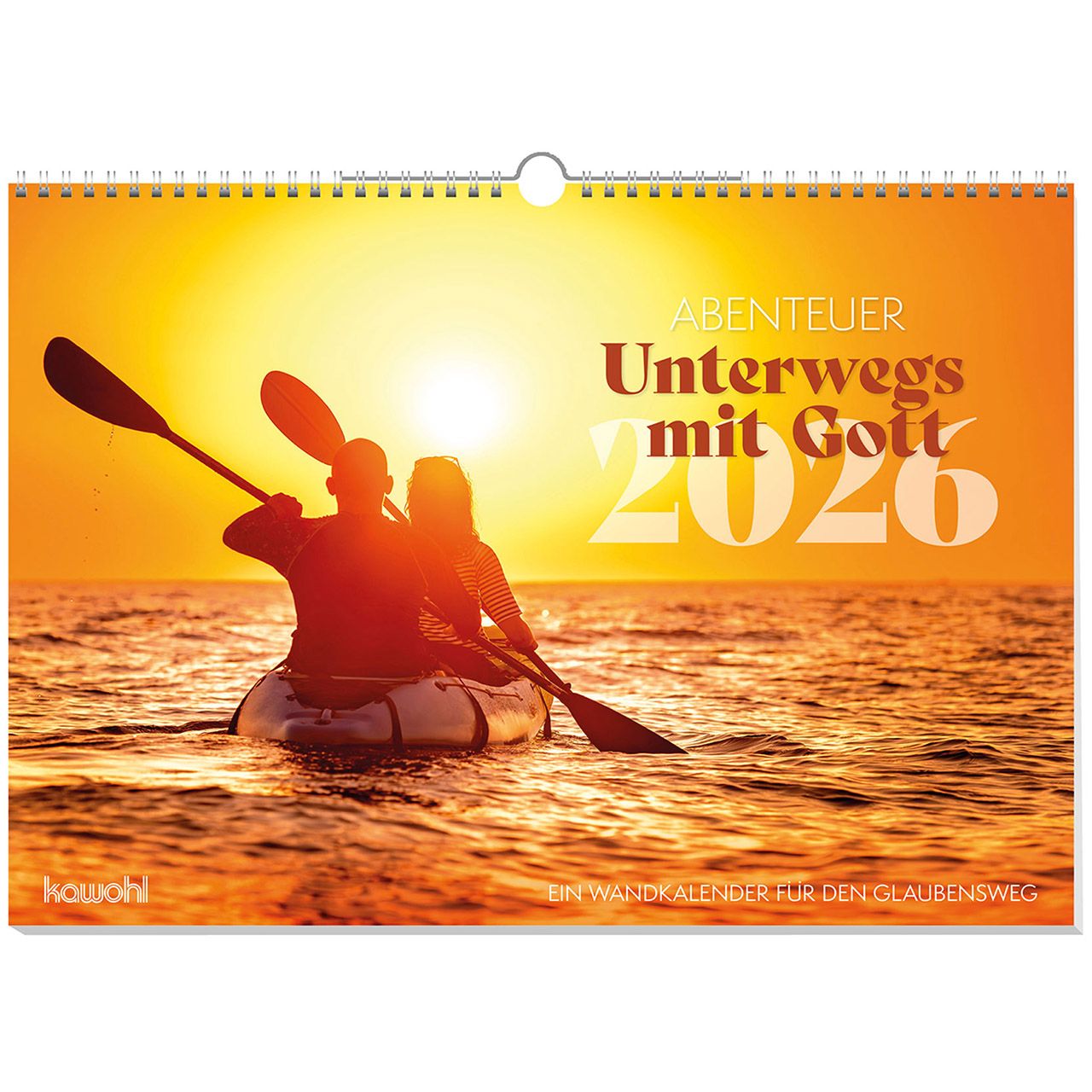 Abenteuer - Unterwegs mit Gott 2026 - Wandkalender
