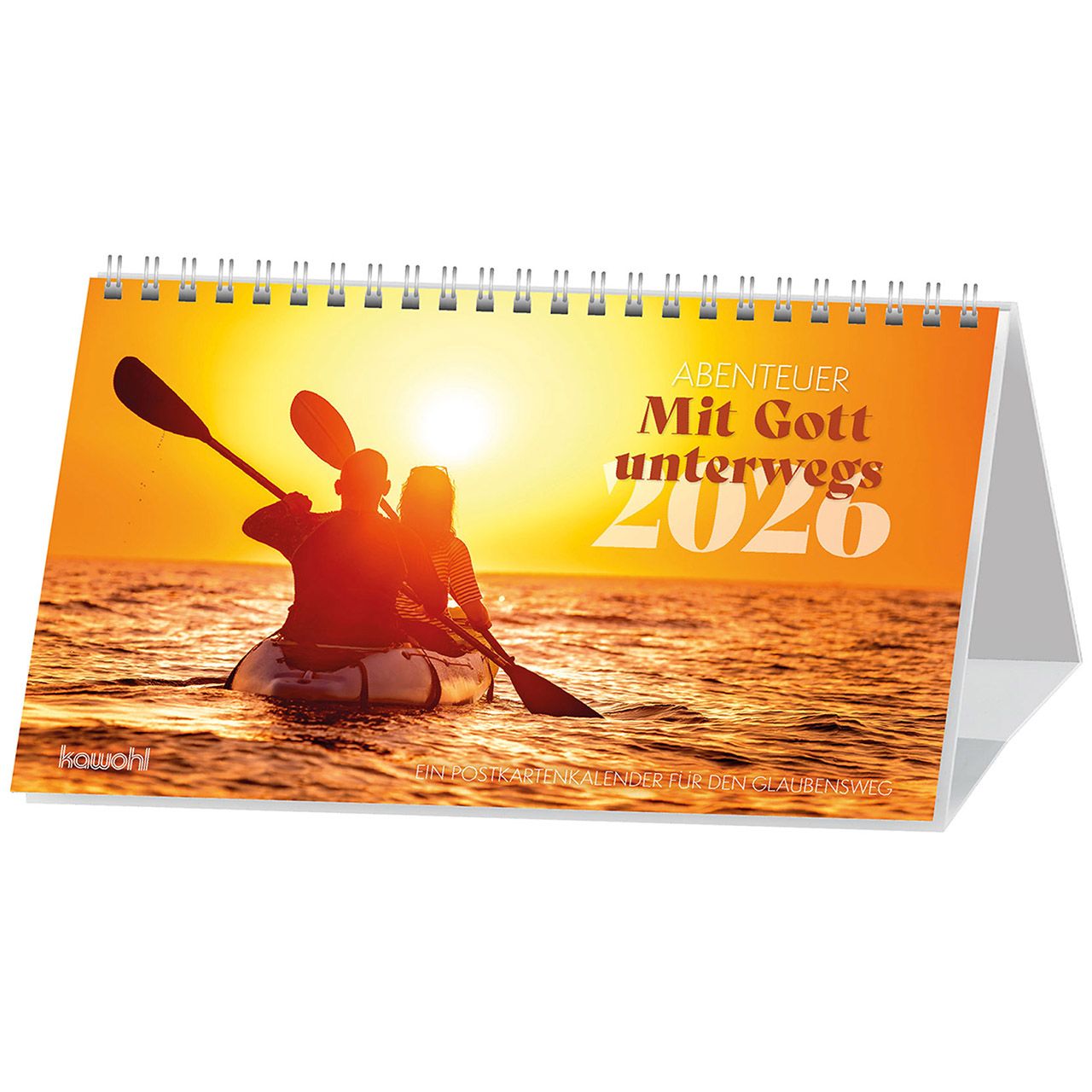 Abenteuer - Mit Gott unterwegs 2026 - Postkartenkalender