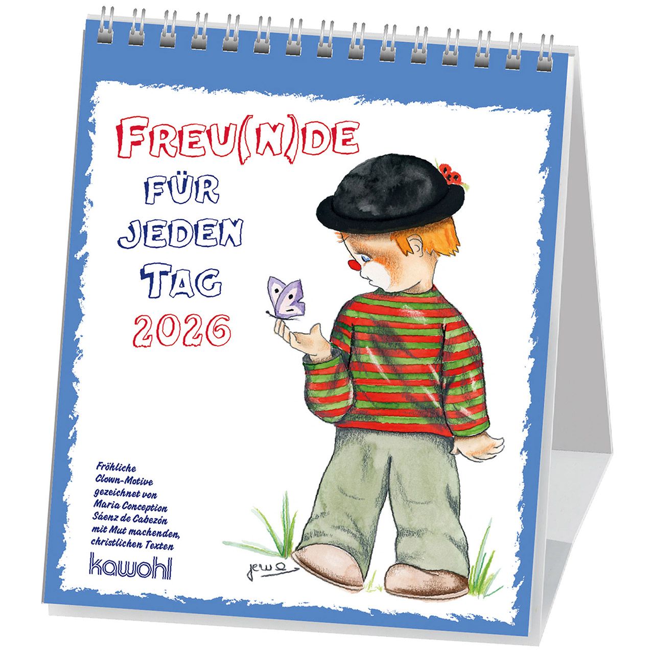 Freu(n)de für jeden Tag 2026 - Postkartenkalender