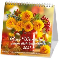Gute Wünsche sollen dich begleiten 2027 - Postkartenkalender