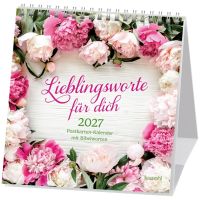 Lieblingsworte für dich 2027 - Postkartenkalender