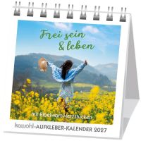 Frei sein & leben 2027 - Aufkleber-Kalender