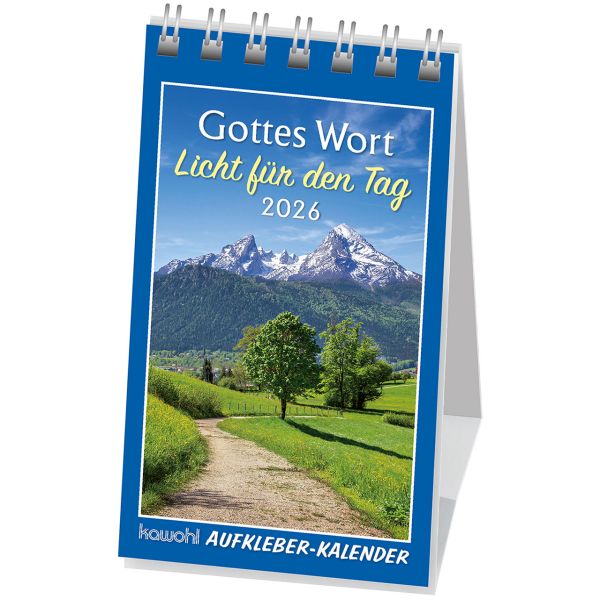 Gottes Wort - Licht für den Tag 2026 - Aufkleber-Kalender