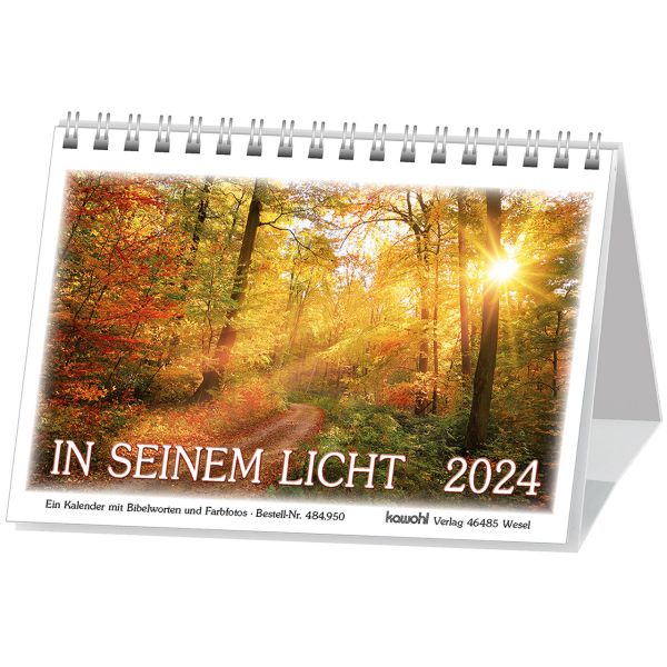 In seinem Licht 2024 - Aufstellkalender