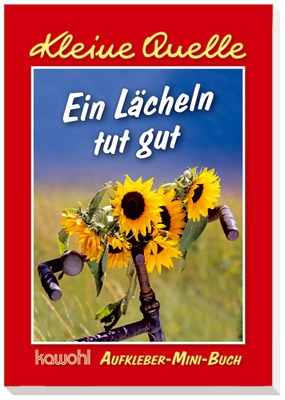 Aufkleber-Mini-Buch Ein Lächeln tut gut