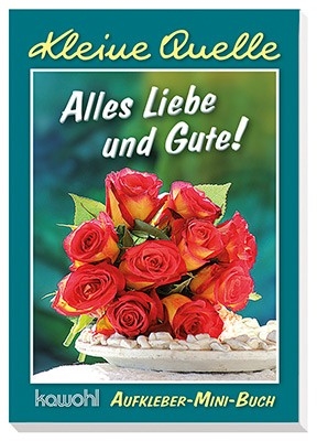 Aufkleber-Mini-Buch Alles Liebe und Gute