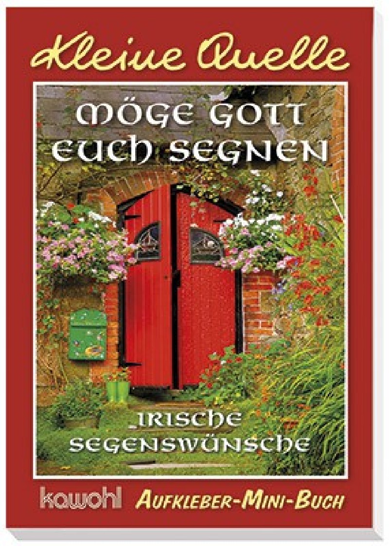 Aufkleber-Mini-Buch Möge Gott euch segnen