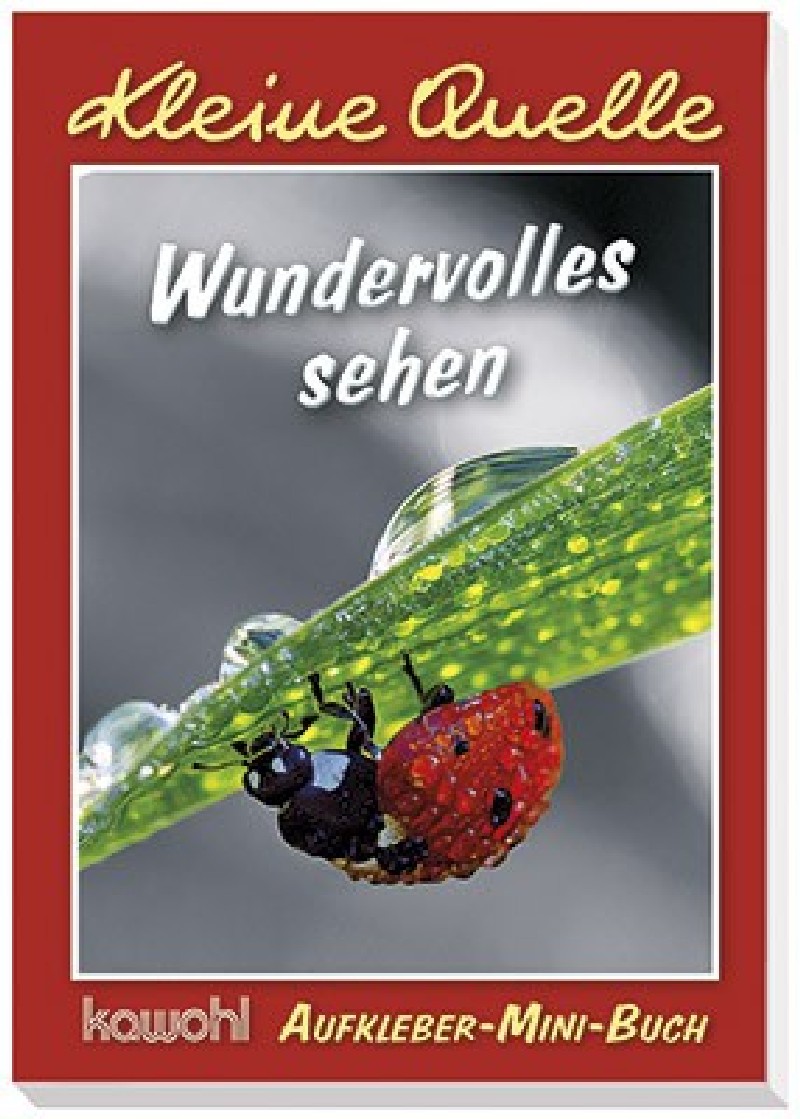Aufkleber-Mini-Buch Wundervolles sehen