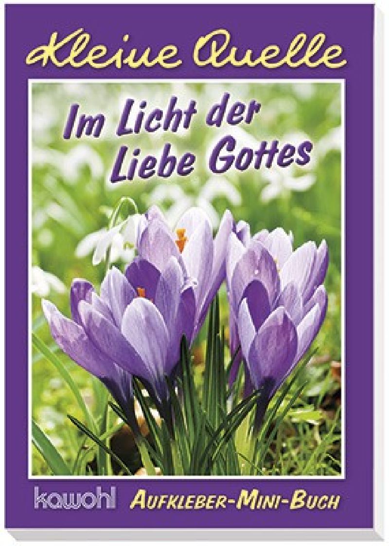Aufkleber-Mini-Buch Im Licht der Liebe Gottes
