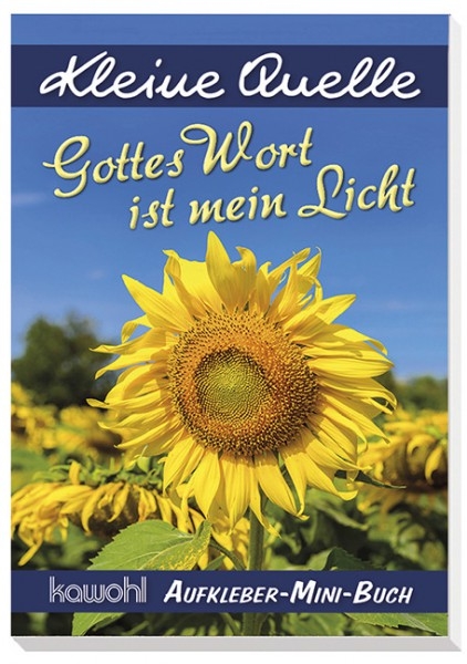 Aufkleber-Mini-Buch Gottes Wort ist mein Licht!
