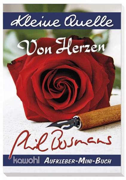 Aufkleber-Mini-Buch Von Herzen