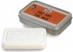 Seife für Herren mit hebräischen Text (70 g)|in Geschenkbox