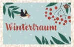 Teekarte - Wintertraum