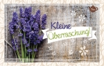 Teekarte - Kleine Überraschung!