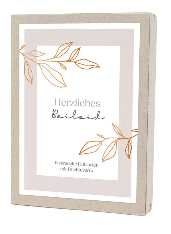 Kartenbox - Herzliches Beileid