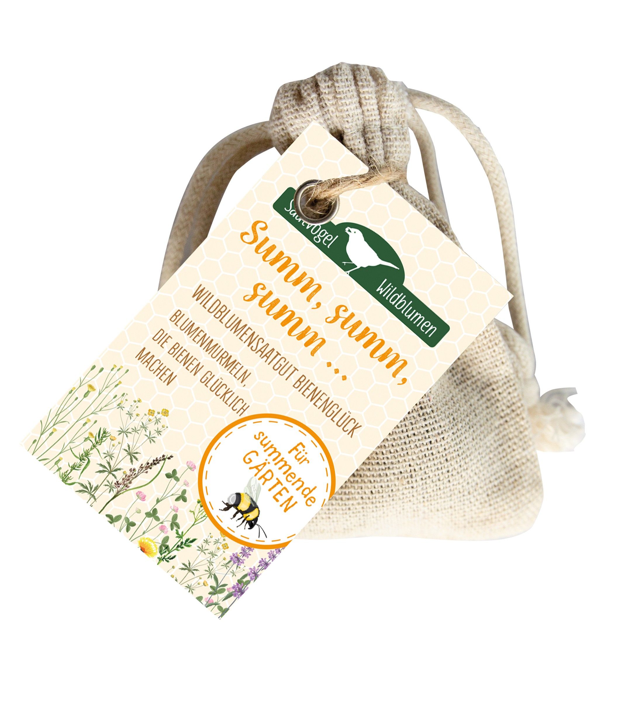 Wildblumenmurmeln Bienenglück Summ, summ, summ