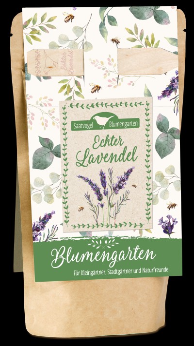Blumengarten Saatvogel Echter Lavendel