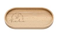 Holztablett Nur bei Gott komme ich zur Ruhe