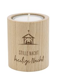 Teelichthalter Stille Nacht, Heilige Nacht