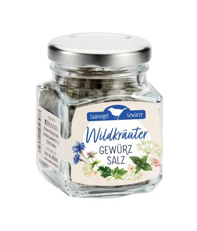 Wildkräuter - Gewürzsalz