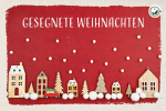 Teekarte - Gesegnete Weihnachten