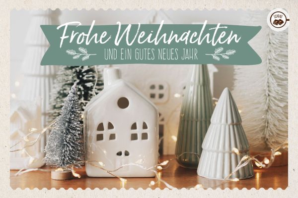 Schokokarte - Frohe Weihnachten