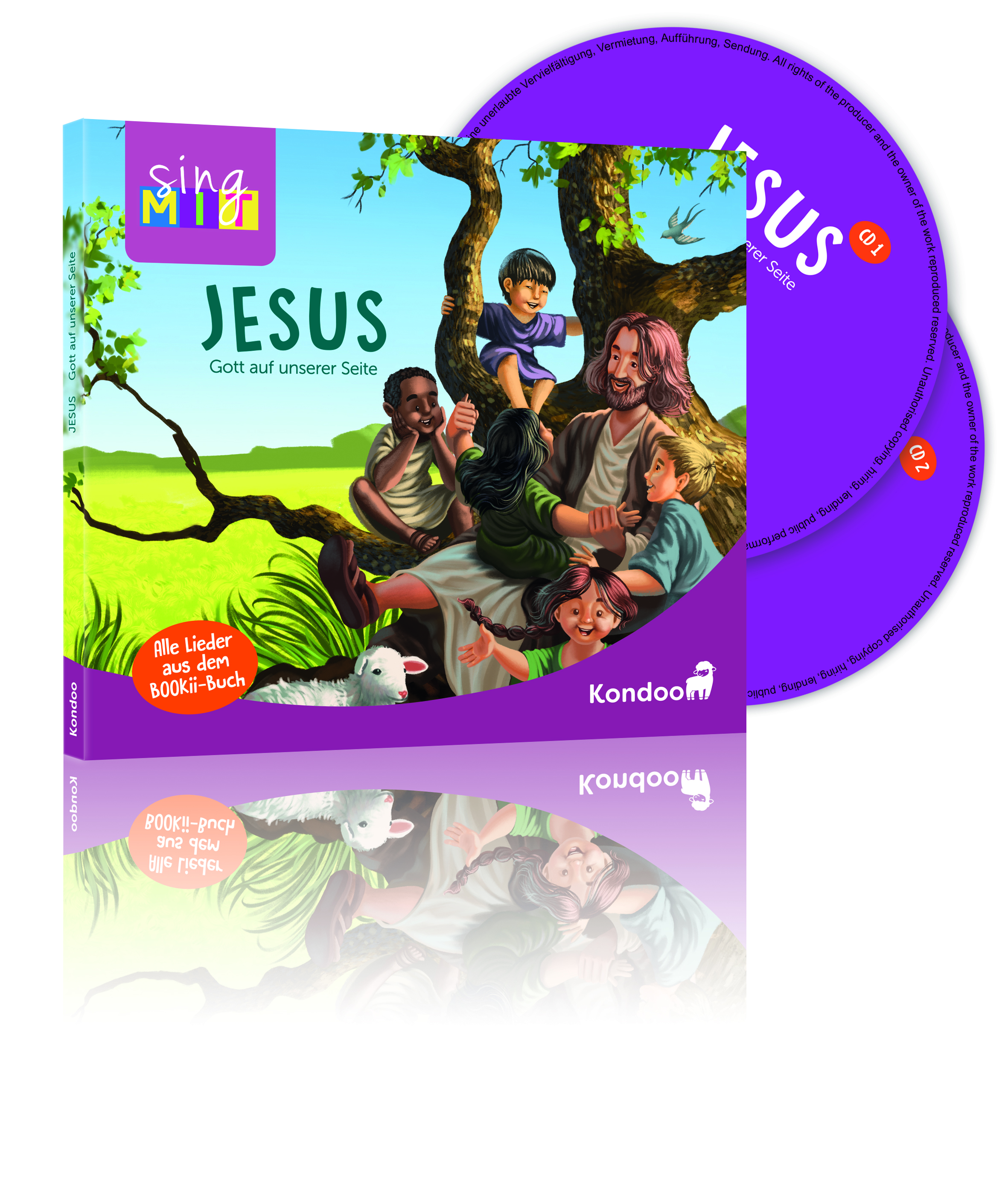 Sing mit - Jesus (2CD)|Alle Lieder aus dem BOOKii-Buch