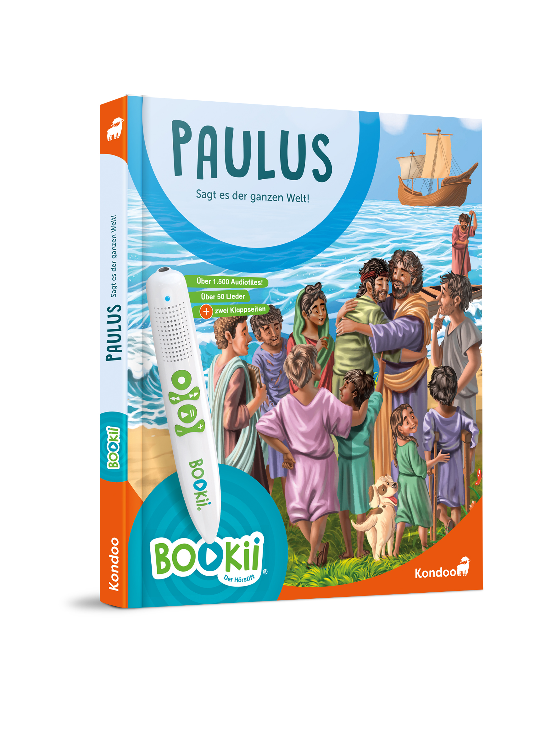Paulus - Sagt es der ganzen Welt    BOOKii Buch Für Kinder von ca. 4 Jahren bis ca. 9 Jahren.
