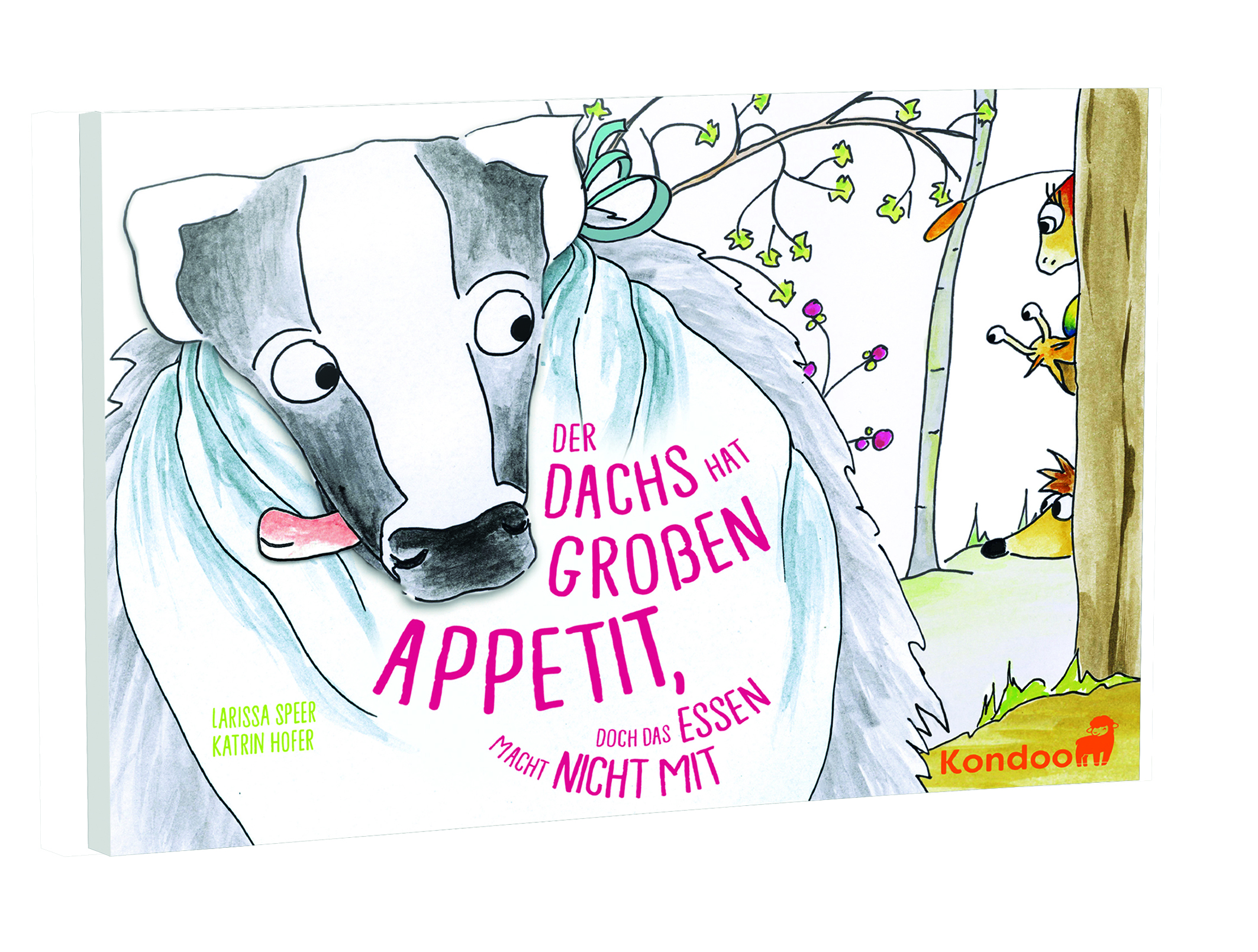 Der Dachs hat großen Appetit