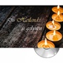 Der Heiland ist geboren - Motiv: Teelichter (CD-Card)