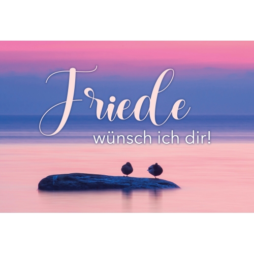 Friede wünsch ich dir (CD-Card)