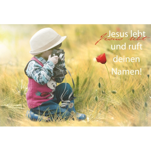 Jesus lebt und ruft deinen Namen (CD-Card) 