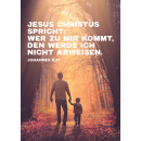 Wer zu mit kommt ... - Motiv Kaufmann (Postkarten einzeln)|Jahreslosung 2022