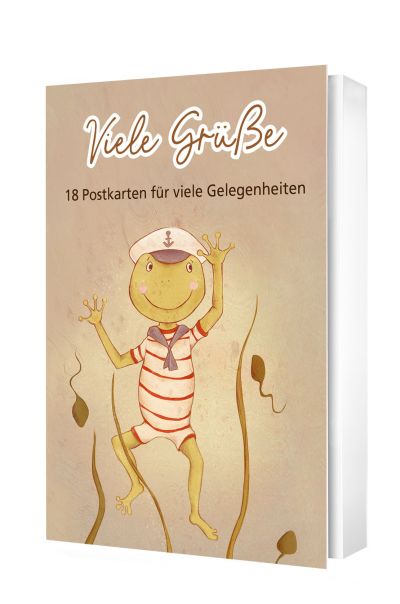 Viele Grüße - Postkartenset|18 Postkarten für viele Gelegenheiten.