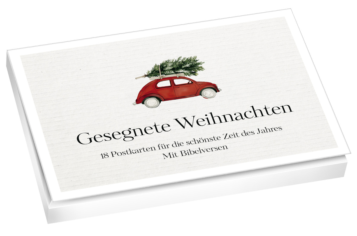 Gesegnete Weihnachten  Postkartenset