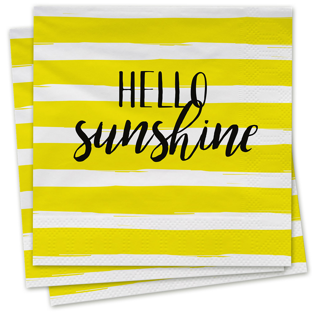 Hello Sunshine - Servietten