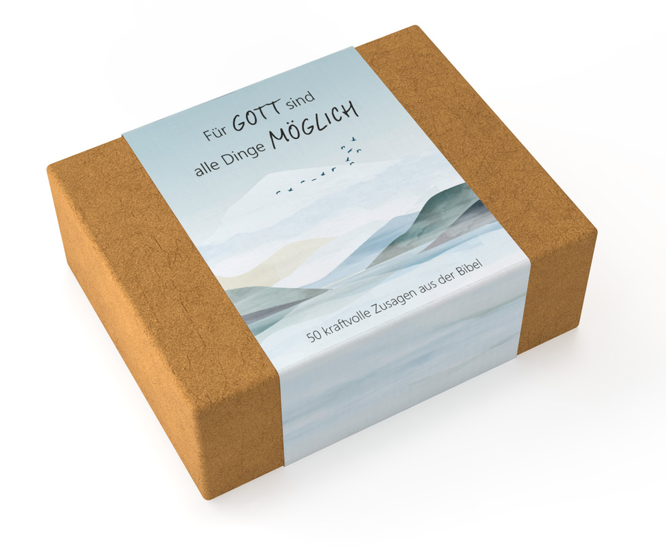 Für Gott sind alle Dinge möglich  Textkartenbox