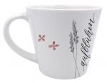 Tasse aufblühen