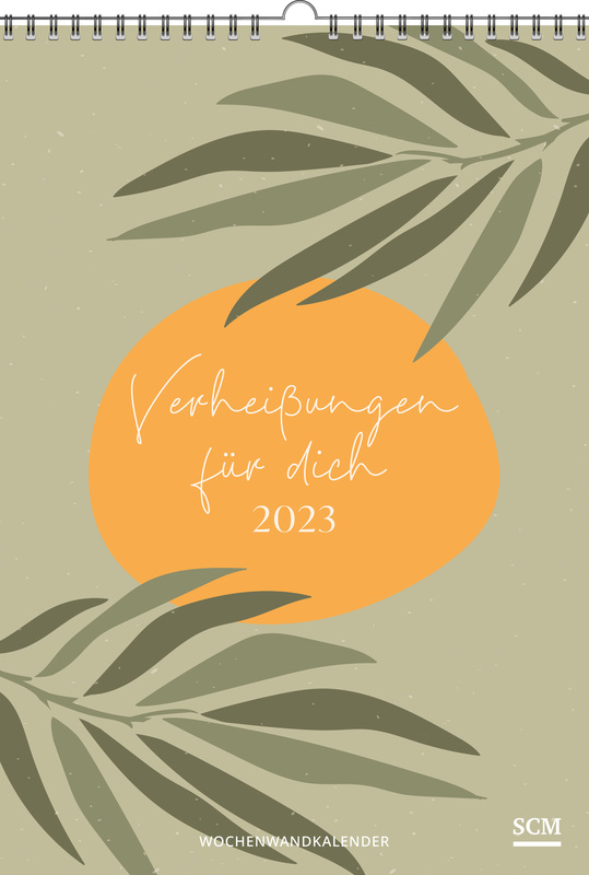 Verheißungen für dich 2023 - Wochenwandkalender